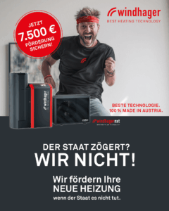 Windhager Förderung